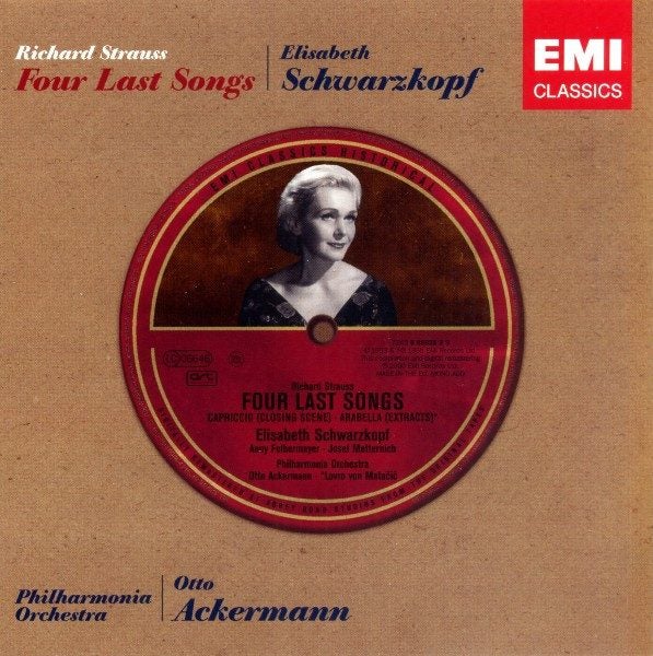 Strauss - Elisabeth Schwarzkopf, Ackermann – Four Last Songs / Arabella Carousel 1