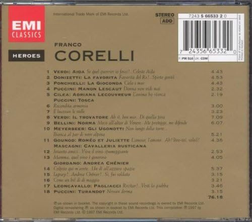 Heroes - Franco Corelli Carousel 2