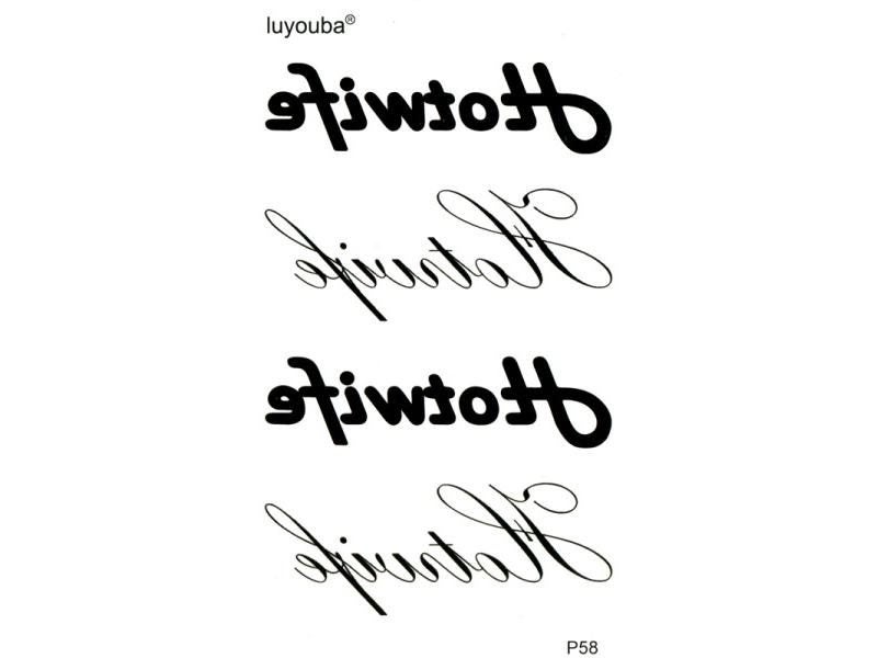 Hotwife Waterproof Men's Temporary Tattoos Glitter Sleeve Tattoo Sticker Carousel 1