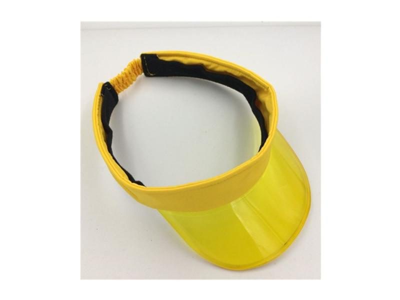 New Summer UV Plastic Visor Sun Hats For Men Outdoor Tennis Beach Protection Carousel 1
