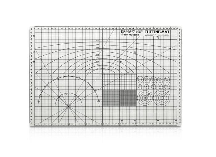Cutting Mat (A4 Size, 300x220x2mm) Dspiae AT-CA4 Carousel 1