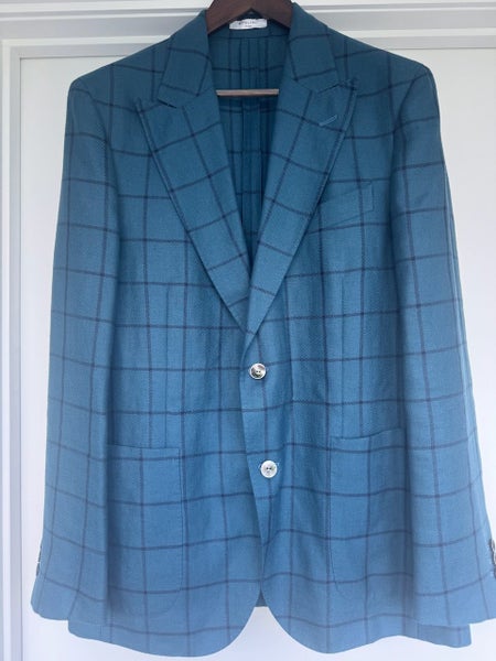 Boglioli linen and wool blazer, size EU 52 (large) Carousel 1