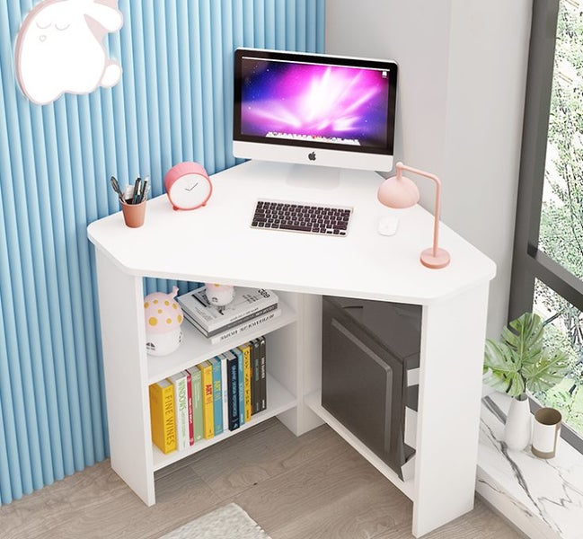 Corner Computer Desk Carousel 1