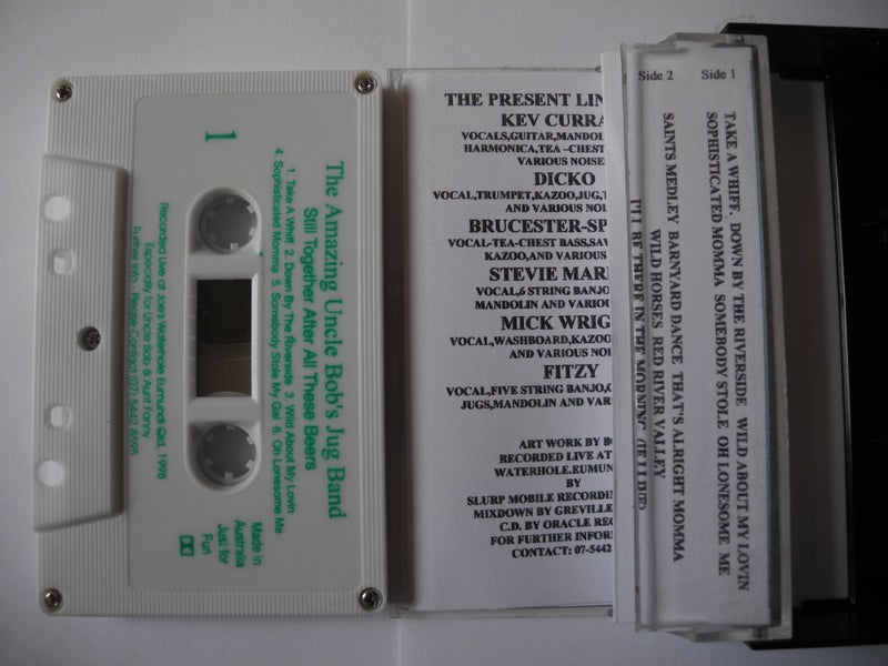 #* "The Amazing Uncle Bob's Jug Band" - Live Cassette Tape (Australia 1998) *# Carousel 3
