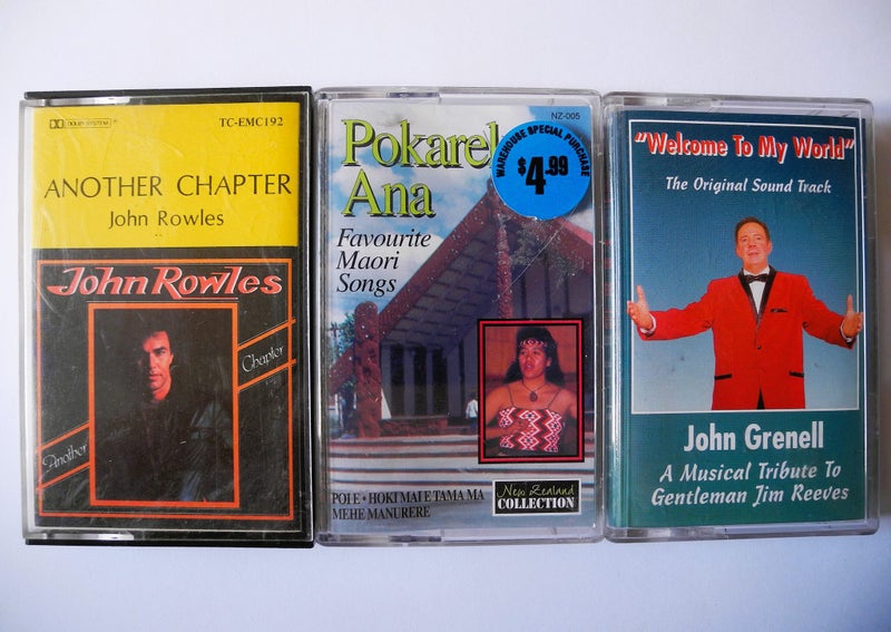 #* 3 x Classic Kiwi Tapes - John Rowles, John Grenell & Favourite Maori Songs *# Carousel 1