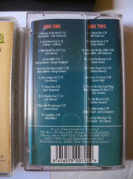 #* 3 x Classic Kiwi Tapes - John Rowles, John Grenell & Favourite Maori Songs *# Carousel 4