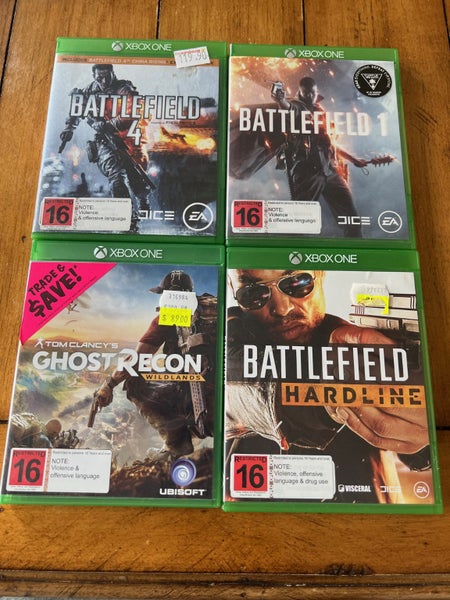 Battlefield/Ghost Recon XBOX One Games Bundle Carousel 1