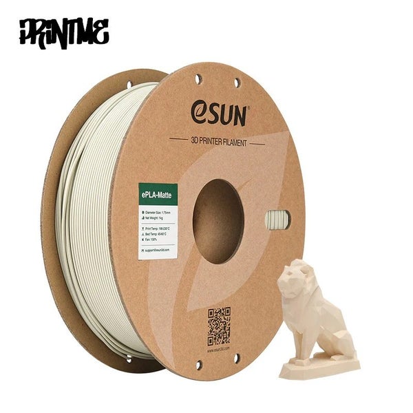 eSUN PLA MATTE LIGHT KHAKI 1.75mm 3D PRINTER FILAMENT 1kg/2.2lbs Carousel 1