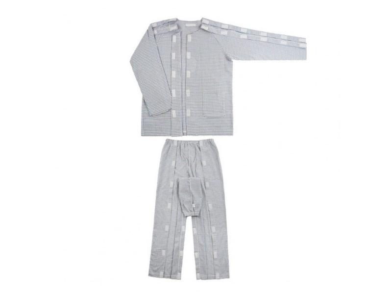 2 Pcs/Set Hospital Top Pants Set Fashion Full Length Cardigan For Home Care Carousel 1