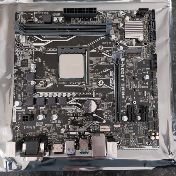 ASRock A320M-E + Ryzen 5 5500 + 32GB DDR4-3600 + Extras Carousel 1