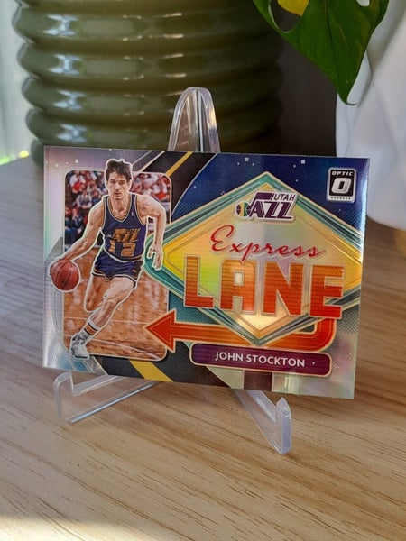 2020-21 Optic John Stockton Jazz NBA Card Carousel 1