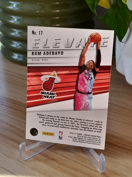 2020-21 Mosaic Bam Adebayo Heat NBA Card Carousel 2