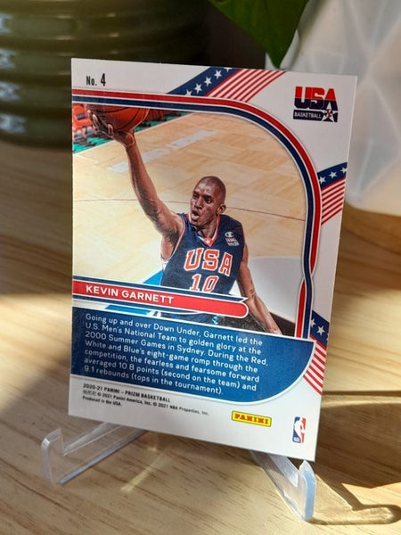 2020-21 Prizm Kevin Garnett Team USA NBA Card Carousel 2