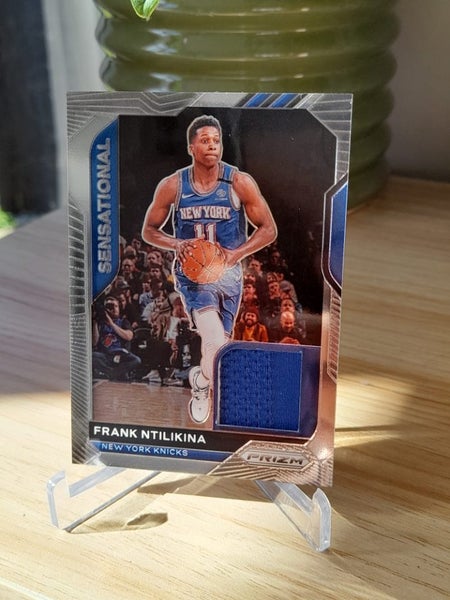 2020-21 Prizm Frank Ntilikina Knicks GU relic NBA Card Carousel 1