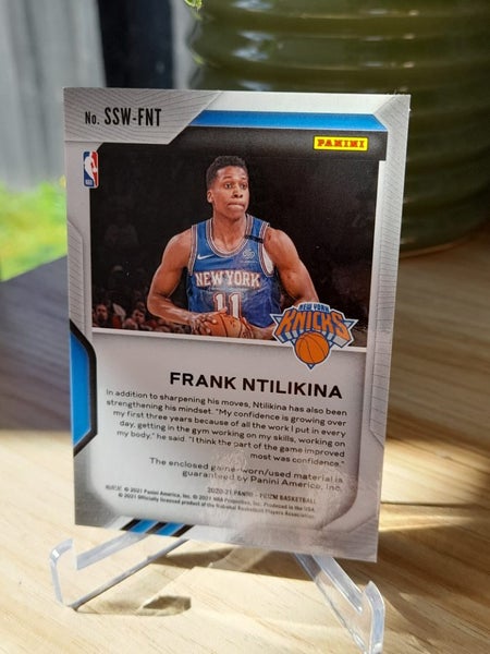 2020-21 Prizm Frank Ntilikina Knicks GU relic NBA Card Carousel 2