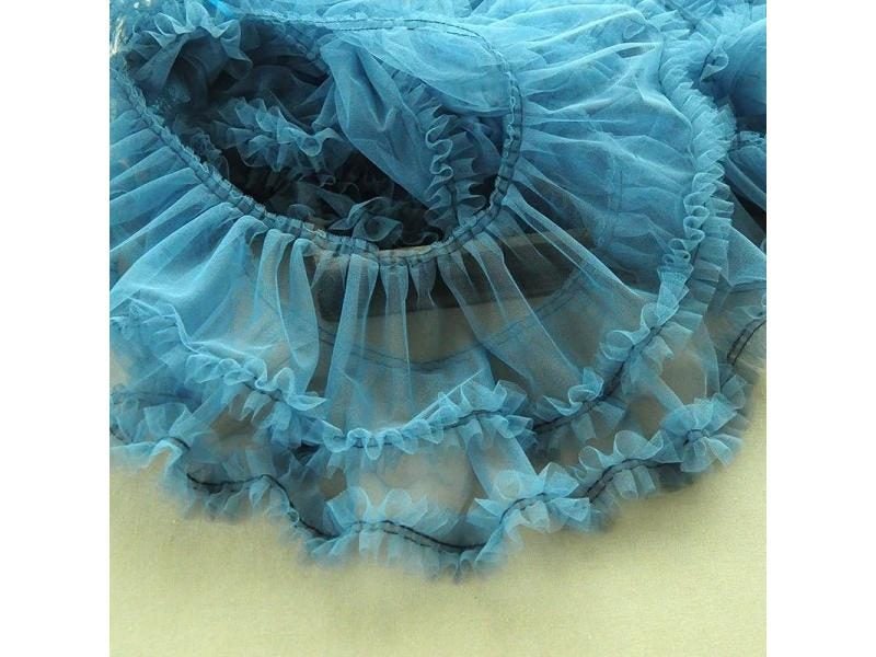 1M 15CM Lace Fabric Trims For Baby Girls Skirts Newborn Birthday Party Carousel 2