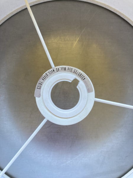Cream Fabric Ceiling Light Shade Carousel 7