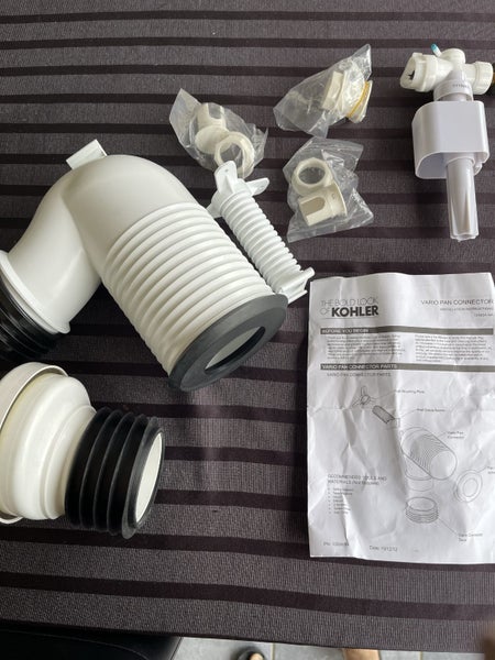 Kohler Vario Toilet Pan Connector plus Carousel 1
