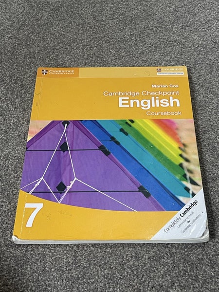 Year 9 8 and 7 Cambridge Checkpoint English Coursebook Carousel 3