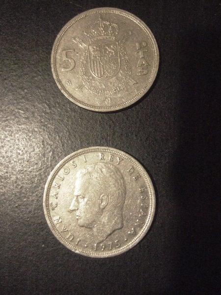 5 PESETA, SPAIN 1975 Carousel 1