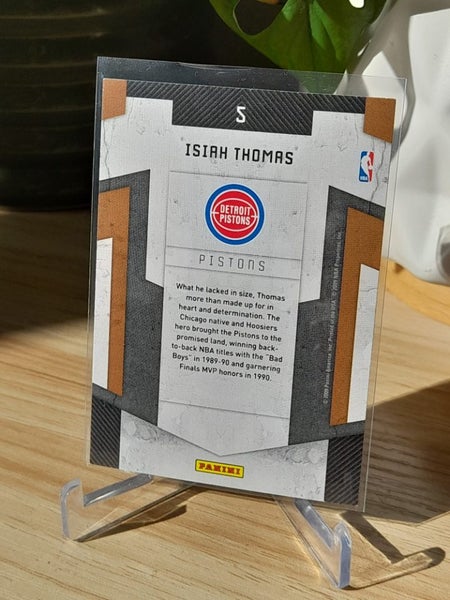 2009-10 Threads Isiah Thomas Pistons NBA Card Carousel 2