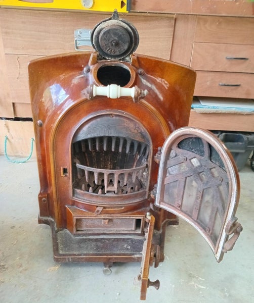 Fireplace Coal Stove - 19th Century French Carousel 2