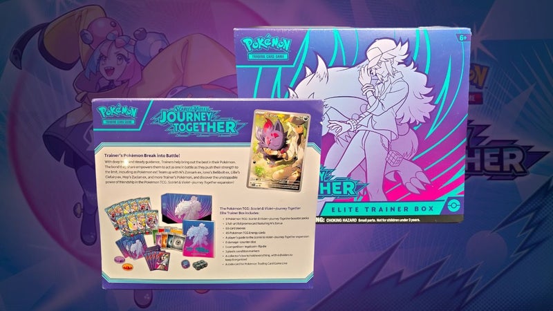 Pokemon Journey Together Elite Trainer Box Carousel 2