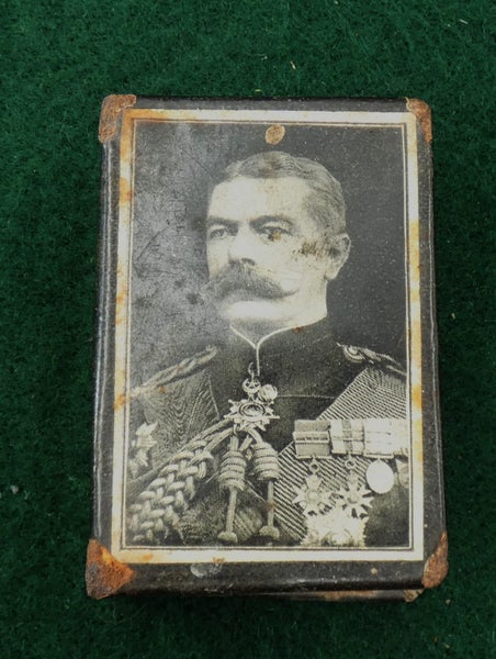WW1 era Patriotic Matchbox Holder Commemorates the life of LORD KITCHENER Carousel 1