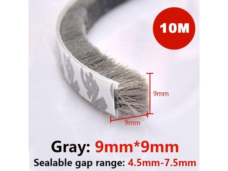 10M Window Seal Strip Self Adhesive Weather Stripping Door Sweep Carousel 1