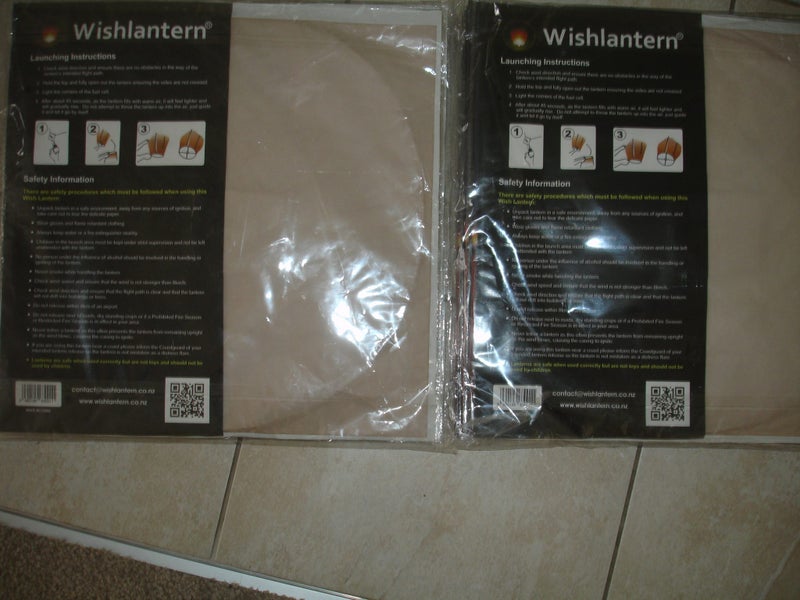 WISH LANTERN, ECO FRIENDLY, 100% BIODEGRADABLE Carousel 2