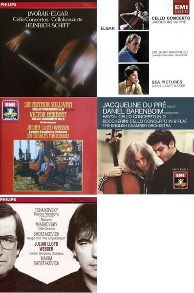 CELLO CONCERTOS: Dvorak/ Elgar/ Miaskovsky/ Sullivan/ Herbert/ Haydn/ Bocch. Carousel 1
