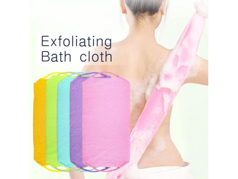Exfoliating Bath Cloth Stretchable Back Body Massage Brush Shower Accessories Carousel 2