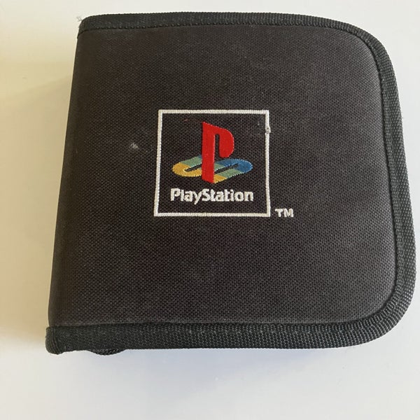 Playstation Disc Case holder #1 and 13x PS1 Game Discs Carousel 1