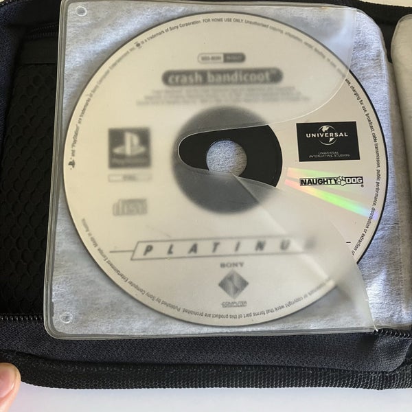 Playstation Disc Case holder #1 and 13x PS1 Game Discs Carousel 2
