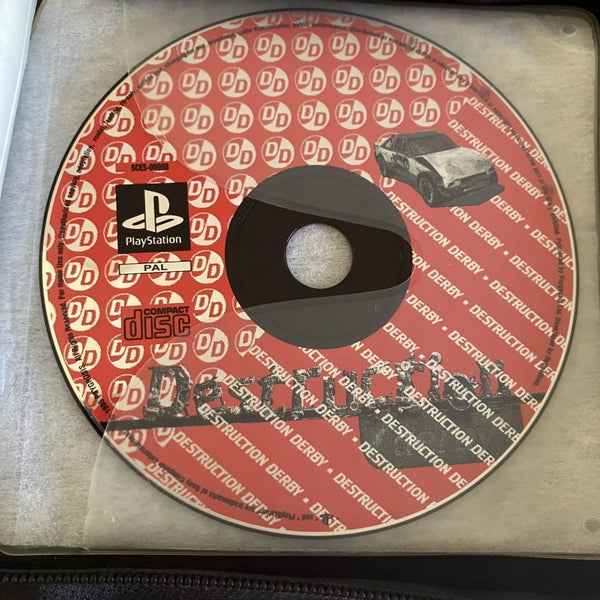 Playstation Disc Case holder #1 and 13x PS1 Game Discs Carousel 14