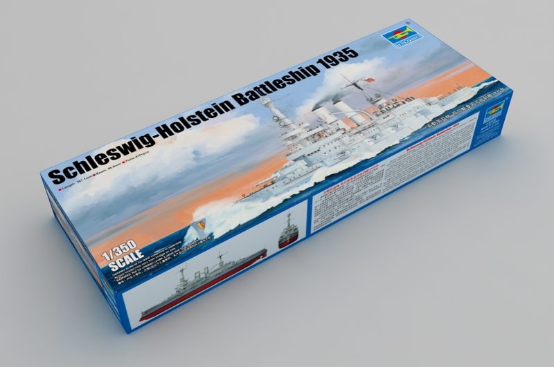 Schleswig-Holstein Battleship 1935 Trumpeter | No. 05354 | 1:350 Carousel 1