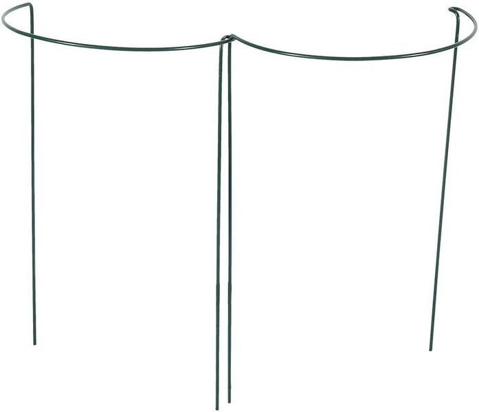Garden Plant Support Stake, Half Round Metal Garden Plant Supports, Green Gard Carousel 1
