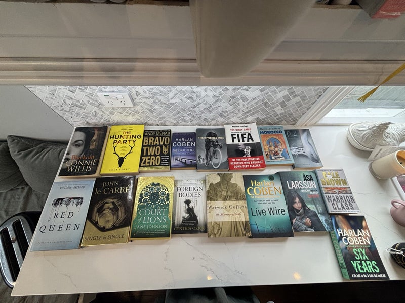 Bulk 17x Thrilling Books Carousel 1