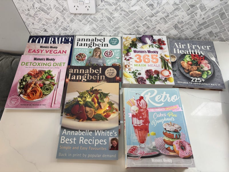 Bulk lot of cooking books. Perfect for coffee table Carousel 1