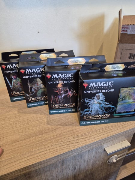 $1 res MTG lord of the rings commander decks Carousel 1