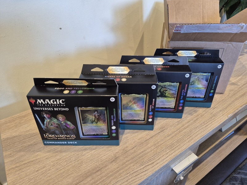 $1 res MTG lord of the rings commander decks Carousel 3