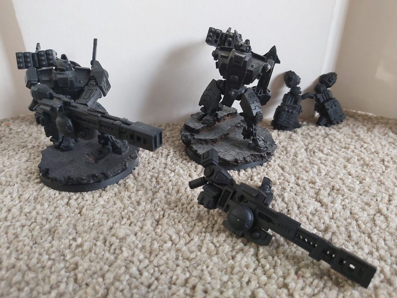 40k tau broadsides (one magnetized) Carousel 1