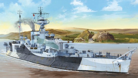 HMS Abercrombie Monitor Trumpeter | No. 05336 | 1:350 Carousel 1
