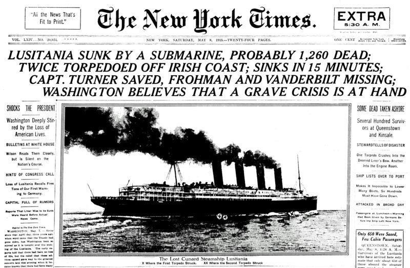WW1 era British ANTI-German Propoganda MEDAL Commemorates RMS Lusitania SINKING Carousel 15