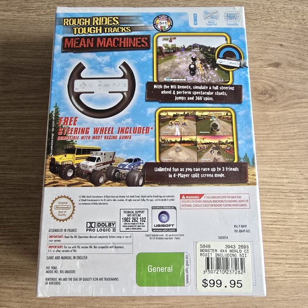 Nintendo Wii Monster 4x4 World Circuit - Sealed Carousel 3