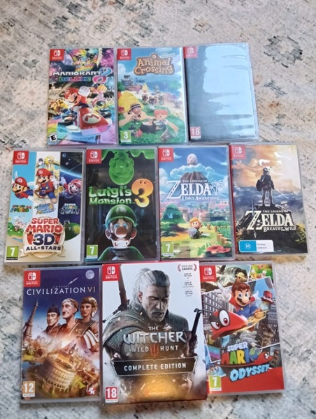 Nintendo Switch Bundle cw 10 Games Carousel 2