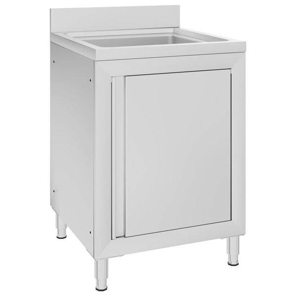 Commercial Kitchen Sink Cabinet 60X60X96 Cm Stainless Steel Oaixxi Carousel 1