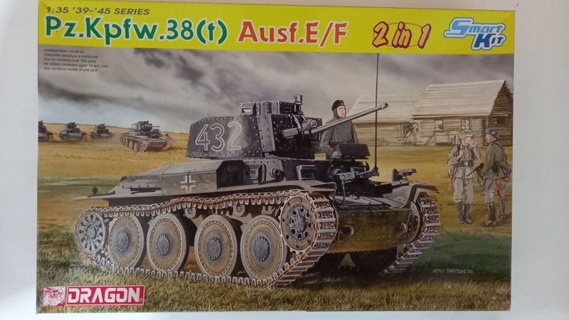 1/35 Dragon Pz.Kpfw.38 Ausf.E/F 2in1 Carousel 1