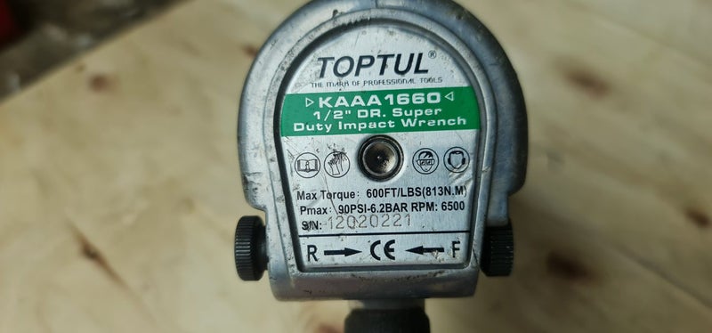 Toptul Impact Wrench 1/2" Drive Carousel 4