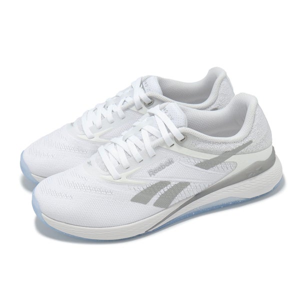 Reebok Nano X5 White Grey Silver Women Cross Training Workout Shoes 100209371 Carousel 16